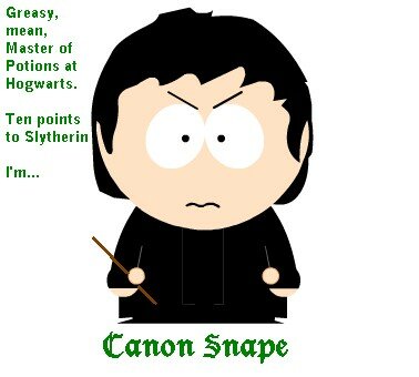 I am Canon!Snape