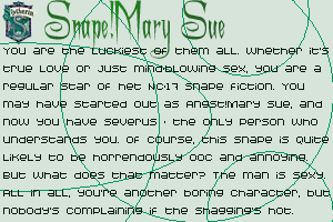 Snape Mary Sue